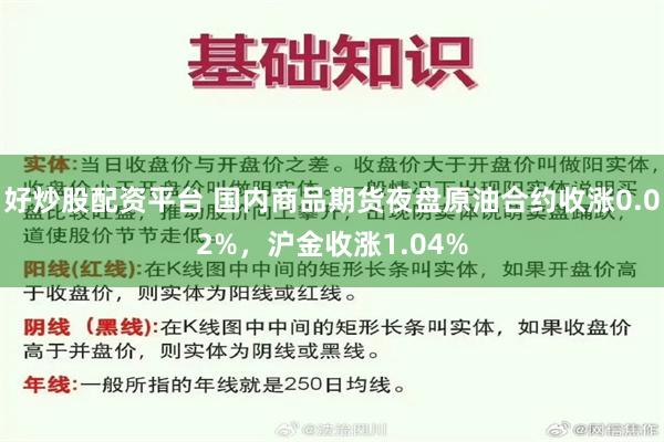 好炒股配资平台 国内商品期货夜盘原油合约收涨0.02%，沪金收涨1.04%