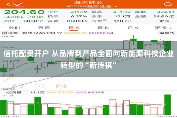 信托配资开户 从品牌到产品全面向新能源科技企业转型的“新传祺”